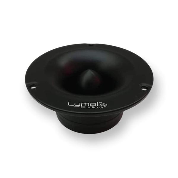 Lymal Audio LT-TW40PRO 4-inch Neodymium Super Pro Bullet Tweeter showcasing its sleek design and robust construction.